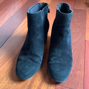 Kate Spade black booties